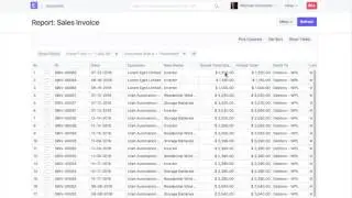ERPNext - Custom Report Builder