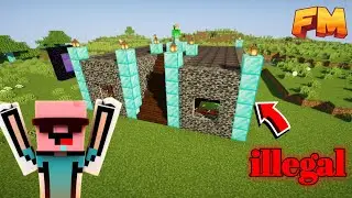 I make illegal house In Fire Mc | @PSD1