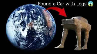 Car with legs😱on Google Earth