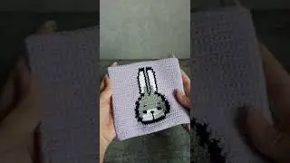 прихватка крючком, МК уже на канале. 
