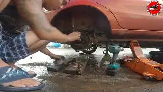 Paano Mag Palit Ng Brake Shoe At Brake Sa Mitsubishi Mirage G4 #bobworksgarage #MirageG4