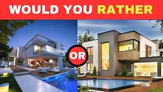 Would You Rather - Build Your Dream House 🌈🏠💭 | Quiz Thinker