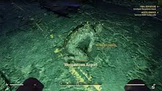 Fallout 76 chased by ghouls