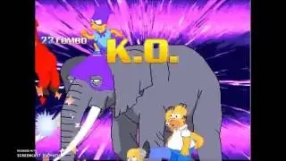 M.U.G.E.N BATTLE #11: HOMER (AND DRUNK HOMER), BART(AND HUGO) VS EVIL HOMER