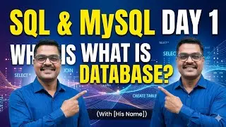 What Does a Cupboard Have to Do With MySQL? 😄 | Database Explained | Day 1