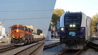 [4K] Railfanning Turlock and Oakland 