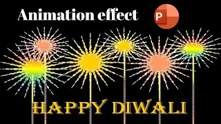 Happy Diwali PowerPoint Animation Effect | PowerPoint tutorial | Computer Skills 53 |