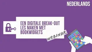 Een digitale break-out les of escape room maken met bookwidgets