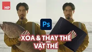 Cách để xóa và thay thế vật thể trong Photoshop