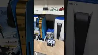 Золотая #PlayStation 5 😄оооочень крутой набор с дисками и за маленькую плату.