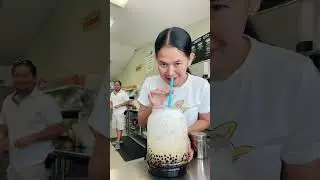 Made the biggest boba in my Tindahan!
