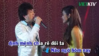 Karaoke Song Ca Đường Tình Đôi Ngã - Dương Ngọc Thái Ft Giáng Tiên