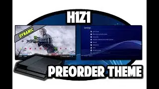 [PS4 THEMES] H1Z1 Dynamic Preorder Theme Preview