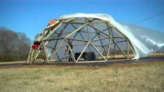 BUILDING A WOODEN GEODESIC DOME - THE COVER