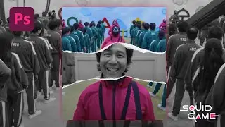 COOL Squid Game Edit in Photoshop