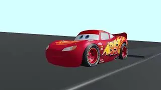 Lighting McQueen animation Prisma 3d 2.0