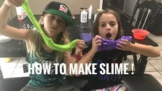 HOW TO MAKE SLIME