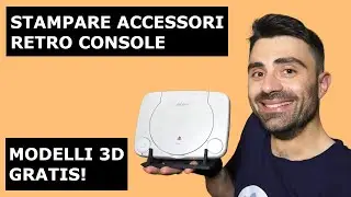 ACCESSORI RETRO CONSOLE FAI DA TE CON STAMPANTE 3D