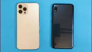 iPhone 12 Pro Max vs Samsung Galaxy A10