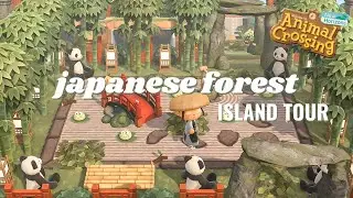 Studio Ghibli Japanese Forest Island Tour | Animal Crossing New Horizons