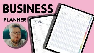 Unleash the Power of Your Digital Business Planner with Apple Pencil Compatibility | 2024 2025