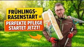 Die Rasenpflege beginnt bei uns im Februar