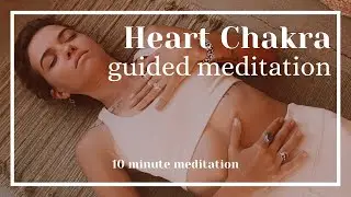 Heart Chakra Healing Meditation 💚 10 min meditation for positive energy