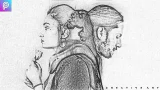 Sketcher Manipulation | PicsArt Photo Editing