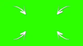 Animated Arrows #2 / Green Screen - Chroma Key