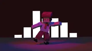 shuffle dance template • Mine-imator • Character Shelly citampi story