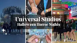 my first halloween horror nights at universal studios | sep 2024 ❀ pasu vlog ep. 11