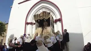 SALIDA DE LA IGLESIA-NTRA SRA SOLEDAD-HDAD SOLEDAD HUEVAR SABADO SANTO HUEVAR 8 ABRIL 2023