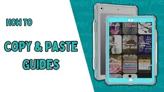 How to  Copy & Paste Guides