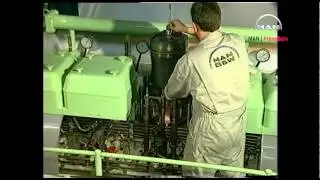 L28/32H - Exchange of Cylinder Head, Piston & Liner