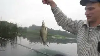 fishing ON Lake selyava
