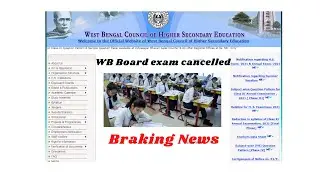 WB Board exam 2021 Cancelled for Covid-19 2021