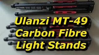 Ulanzi MT-49 Carbon Fibre Lighting Stands. Good or bad? We bought two more to add to our inventory.