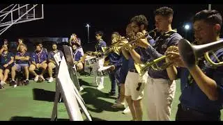 Musikavdelning spelar musik i montenegro
