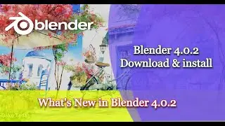 blender4 download and install what's new in blender 4 and Bforartists blender alternative