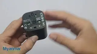 Travel Adaptor, Multi Socket Adaptor, Momax, Yangon, Myanmar Lifestyle