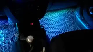 RGB подсветка ног LEDZILLA режим работы под музыку 2