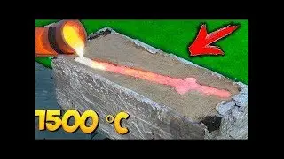 ОТЛИВАЮ НОВЫЙ МЕЧ из ЛАВЫ  Битва СМЕШАЛ МЕДЬ и АЛЮМИНИЙ   ЧТО ПОЛУЧИЛОСЬ