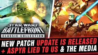 Battlefront CC Gets MAJOR Patch + Aspyr Lied to Everyone  | Star Wars Games Update