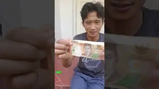 sulap uang dan peniti