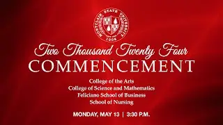 Montclair State University 2024 Commencement Ceremony