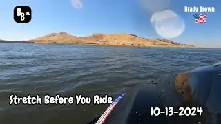 BradyB IRL | Stretch Before You Ride ~ 10-13-24 Vlog | Yamaha GP SVHO