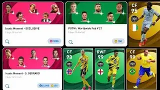4 New Things That We Want In Pes 2021 Mobile || GP Iconic Moment Box Draw, New Legends