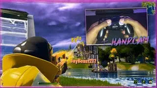 These Galaxy Kontrol Freeks give me Aimbot 🎮 + Handcam | Fortnite Battle Royale