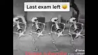 Last Exam left funny song || Only student can know the feeling || Umair All