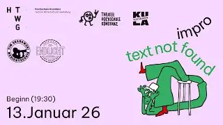text not found (impro) - Theater Hochschule Konstanz | Première